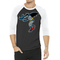 Super Skateboarding Friend 3/4 Sleeve Shirt | Artistshot