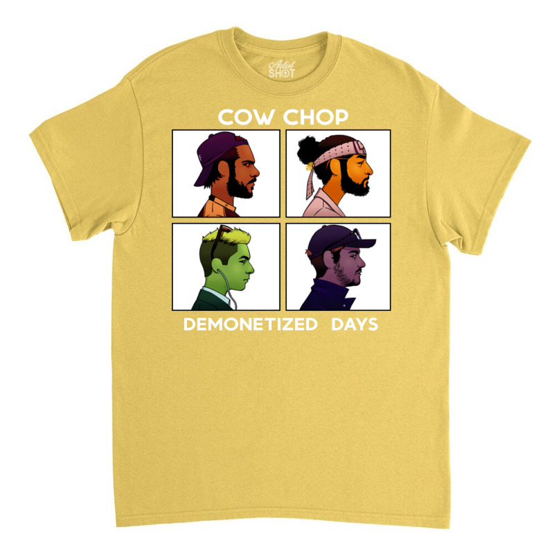 Cow Chop Demonetized Days Classic T-shirt by cujiaouridap | Artistshot