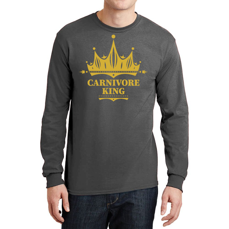 Carnivore King Meat Lover Bbq Pit Master Rancher H Long Sleeve Shirts by strosesimonsf | Artistshot