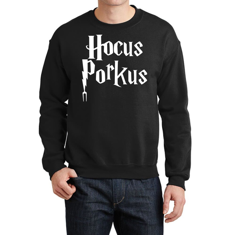 Hocus Porkus Funny Novelty Bbq Barbecue Pit Boss P Crewneck Sweatshirt by strosesimonsf | Artistshot