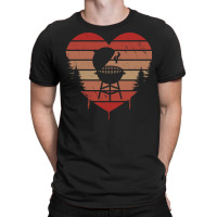 Cute Vintage Heart Bbq Valentine Day Love Gift Ide T-shirt | Artistshot