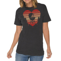 Cute Vintage Heart Bbq Valentine Day Love Gift Ide Vintage T-shirt | Artistshot