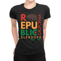 Glendora Product   Republic Of California T Shirt Ladies Fitted T-shirt | Artistshot