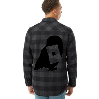 Magic Owl And Letter Silhouette 6 Flannel Shirt | Artistshot