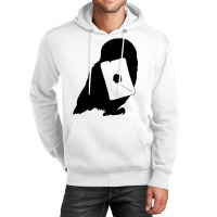 Magic Owl And Letter Silhouette 6 Unisex Hoodie | Artistshot