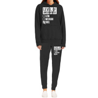 Funny Level Of Awesomeness Low Medium Gift Bbq Bar Hoodie & Jogger Set | Artistshot