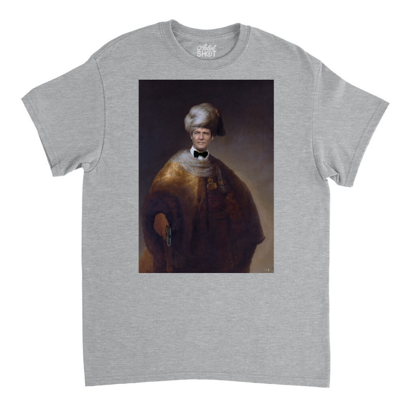 Roger Moore   A Man In Oriental Costume (rembrandt Classic T-shirt | Artistshot