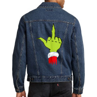 Funny & Naughty Christmas Top  Adult Humor Crazy C Men Denim Jacket | Artistshot