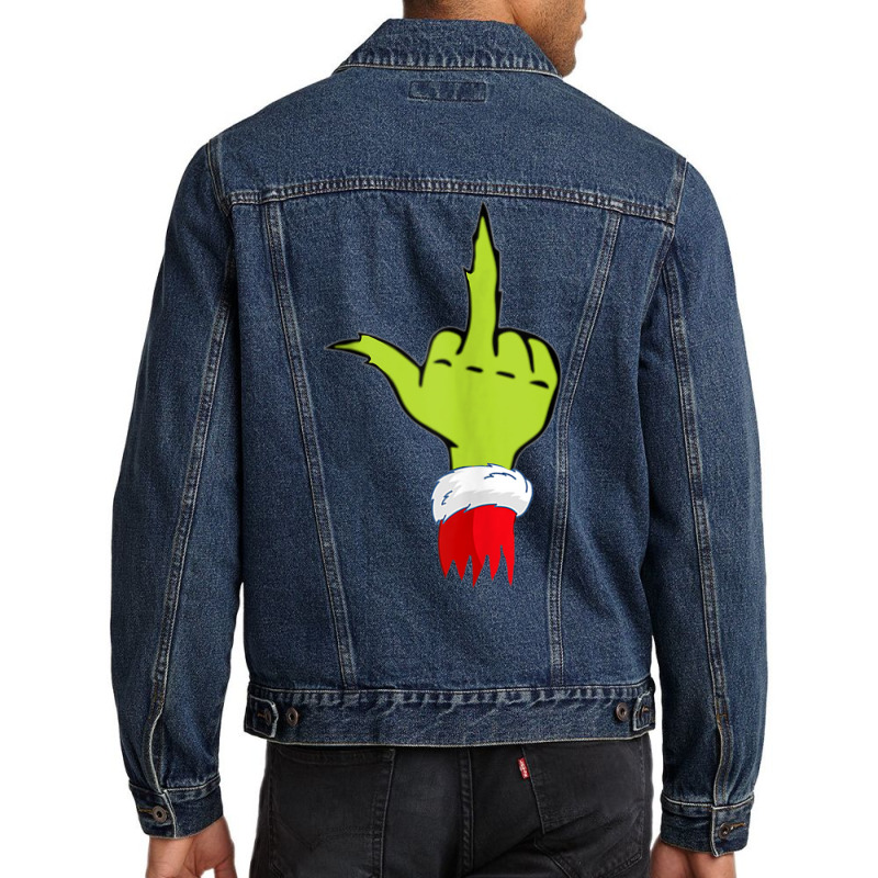 Funny & Naughty Christmas Top  Adult Humor Crazy C Men Denim Jacket | Artistshot