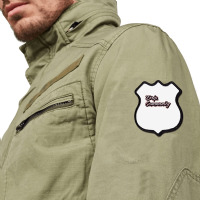 Drip Community (front) Shark (back) Premium T Shir Shield Patch | Artistshot