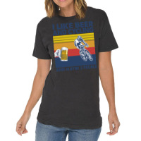 I Like Beer And Cycling And Maybe 3 People Vintage T-shirt | Artistshot