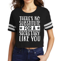 Theres No Substitue For A Secretary Like You Hippi Scorecard Crop Tee | Artistshot