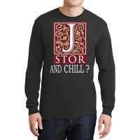 Jstor And Chill    White Long Sleeve Shirts | Artistshot