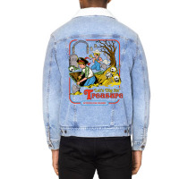 Let's Dig For Treasure Unisex Sherpa-lined Denim Jacket | Artistshot