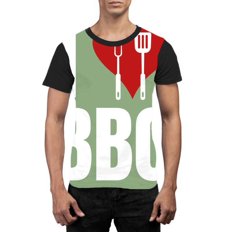 I Love Bbq Bbq Grill Graphic T-shirt by strosesimonsf | Artistshot