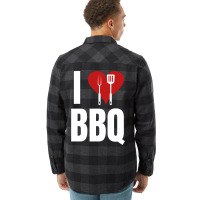 I Love Bbq Bbq Grill Flannel Shirt | Artistshot