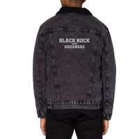 Black Rock Arkansas Unisex Sherpa-lined Denim Jacket | Artistshot