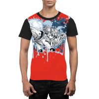 Deep Blue Graphic T-shirt | Artistshot