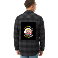 Can We Fix It Funny Repair Man - Bob The Builder Flannel Shirt | Artistshot