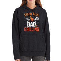 Stand Back Dad Is Grilling Love Vintage Hoodie | Artistshot