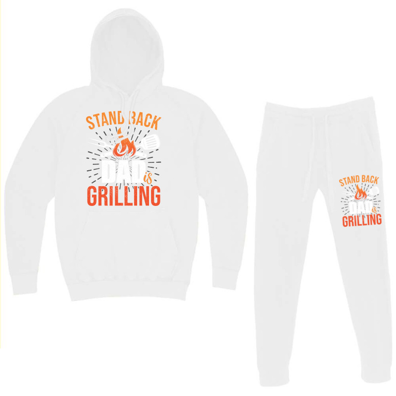 Stand Back Dad Is Grilling Love Hoodie & Jogger set by strosesimonsf | Artistshot