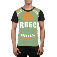 Im Only Here For Bbq 70s Graphic T-shirt | Artistshot