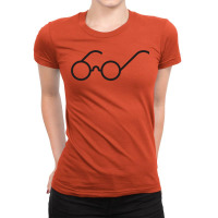 Nerd Wizard Glasses 2 Ladies Fitted T-shirt | Artistshot