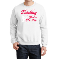 Toss Baton Majorette Baton Twirling Gift Nature Crewneck Sweatshirt | Artistshot