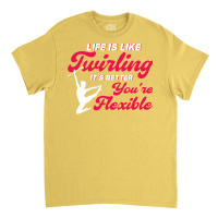 Toss Baton Majorette Baton Twirling Gift Nature Classic T-shirt | Artistshot