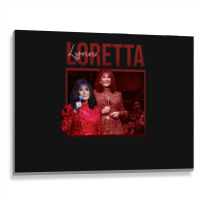 Loretta Red Rip Metal Print Horizontal | Artistshot