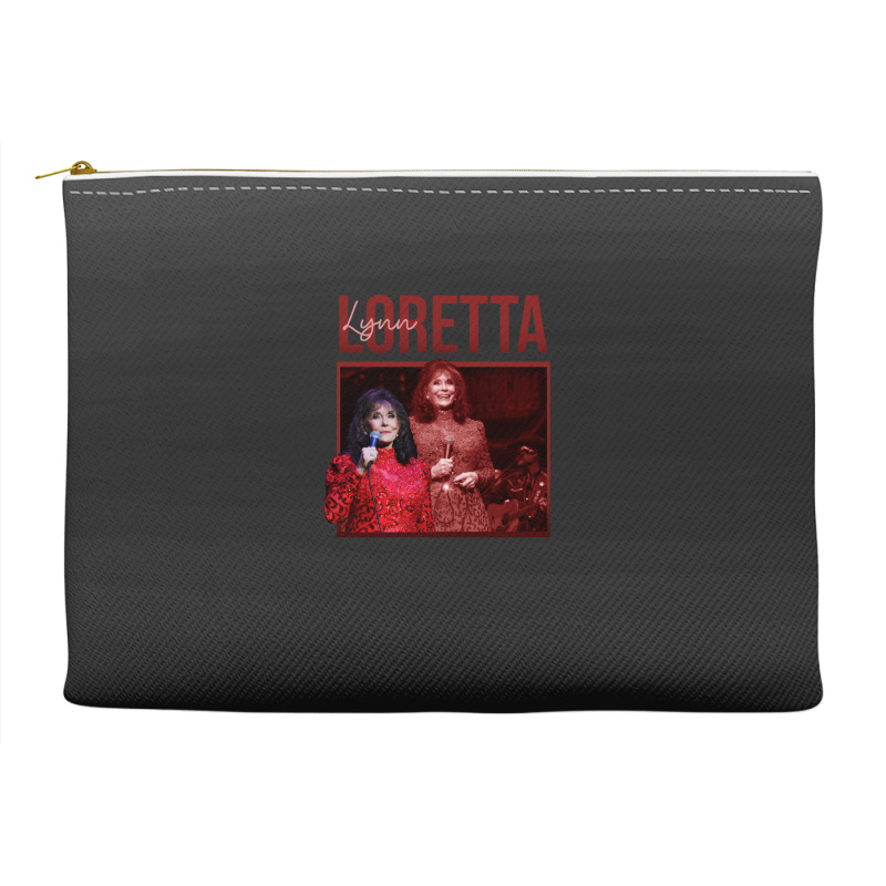 Loretta Red Rip Accessory Pouches | Artistshot