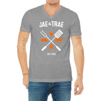 Jae And Trae Nostalgia V-neck Tee | Artistshot