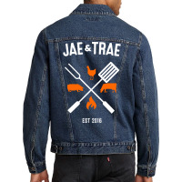 Jae And Trae Nostalgia Men Denim Jacket | Artistshot