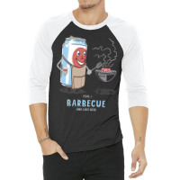 Yeah I Barbecue And Love Beer Cute Novelty Happy H 3/4 Sleeve Shirt | Artistshot