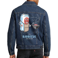 Yeah I Barbecue And Love Beer Cute Novelty Happy H Men Denim Jacket | Artistshot