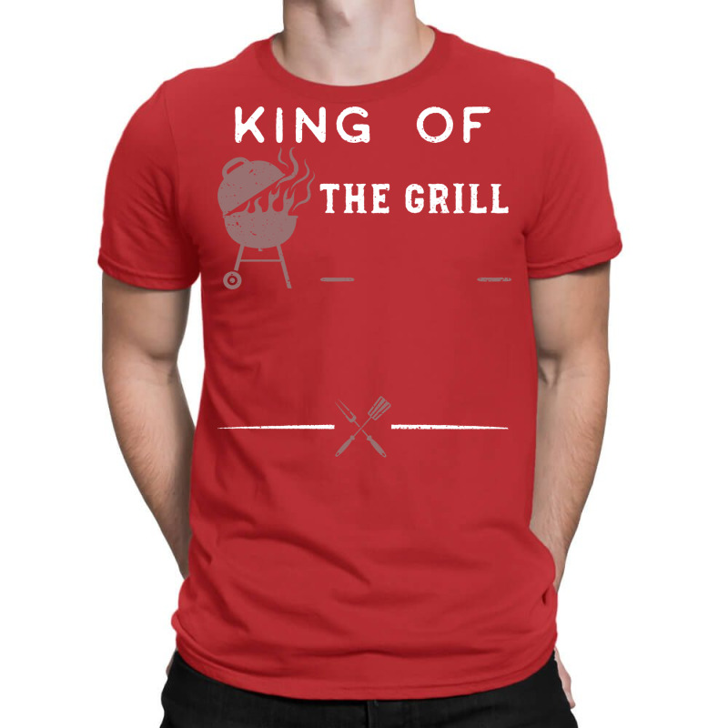 King Of The Grill Yellow T-Shirt by strosesimonsf | Artistshot