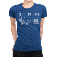 Camera Display Ladies Fitted T-shirt | Artistshot