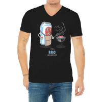 Yeah I Bbq And Drink Beer Cute Novelty Happy Humor V-neck Tee | Artistshot