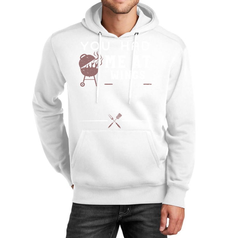 You Had Me At Wings Love Unisex Hoodie by strosesimonsf | Artistshot