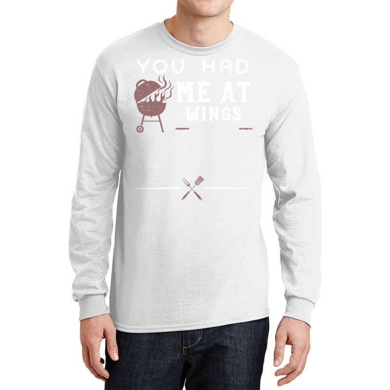 You Had Me At Wings Love Long Sleeve Shirts by strosesimonsf | Artistshot