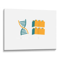 Big Building Blocks Dna Master Builder Children Ki Metal Print Horizontal | Artistshot