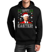 Funny Joe Biden Happy Easter Ugly Christmas Tank T Unisex Hoodie | Artistshot