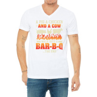 Bbq A Short Story V-neck Tee | Artistshot