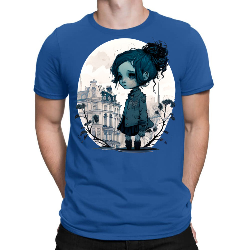 Sad Lonely Girl 2 T-shirt | Artistshot