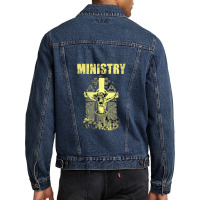 Ministry – Holy Cow 1 Men Denim Jacket | Artistshot