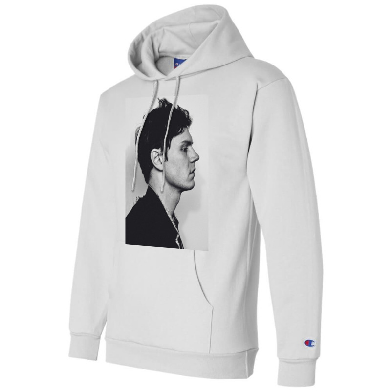 Evan Peters Champion Hoodie | Artistshot