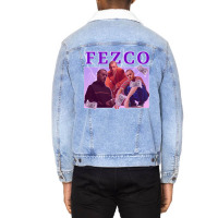 Fez Euphoria Graphic  1 Unisex Sherpa-lined Denim Jacket | Artistshot