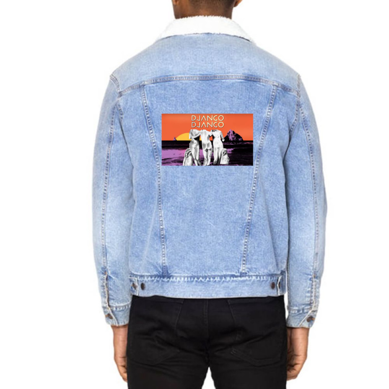 Django Unisex Sherpa-lined Denim Jacket | Artistshot