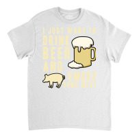 Beer And Meat Design Travel Classic T-shirt | Artistshot