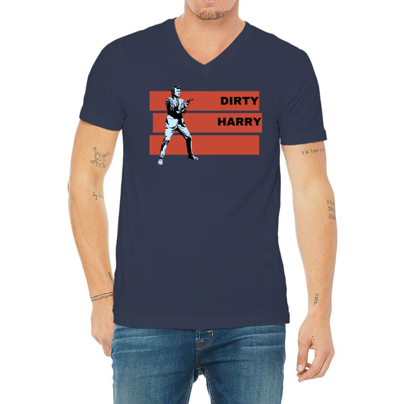 Dirty Harry4 V-Neck Tee by cujiaouridap | Artistshot